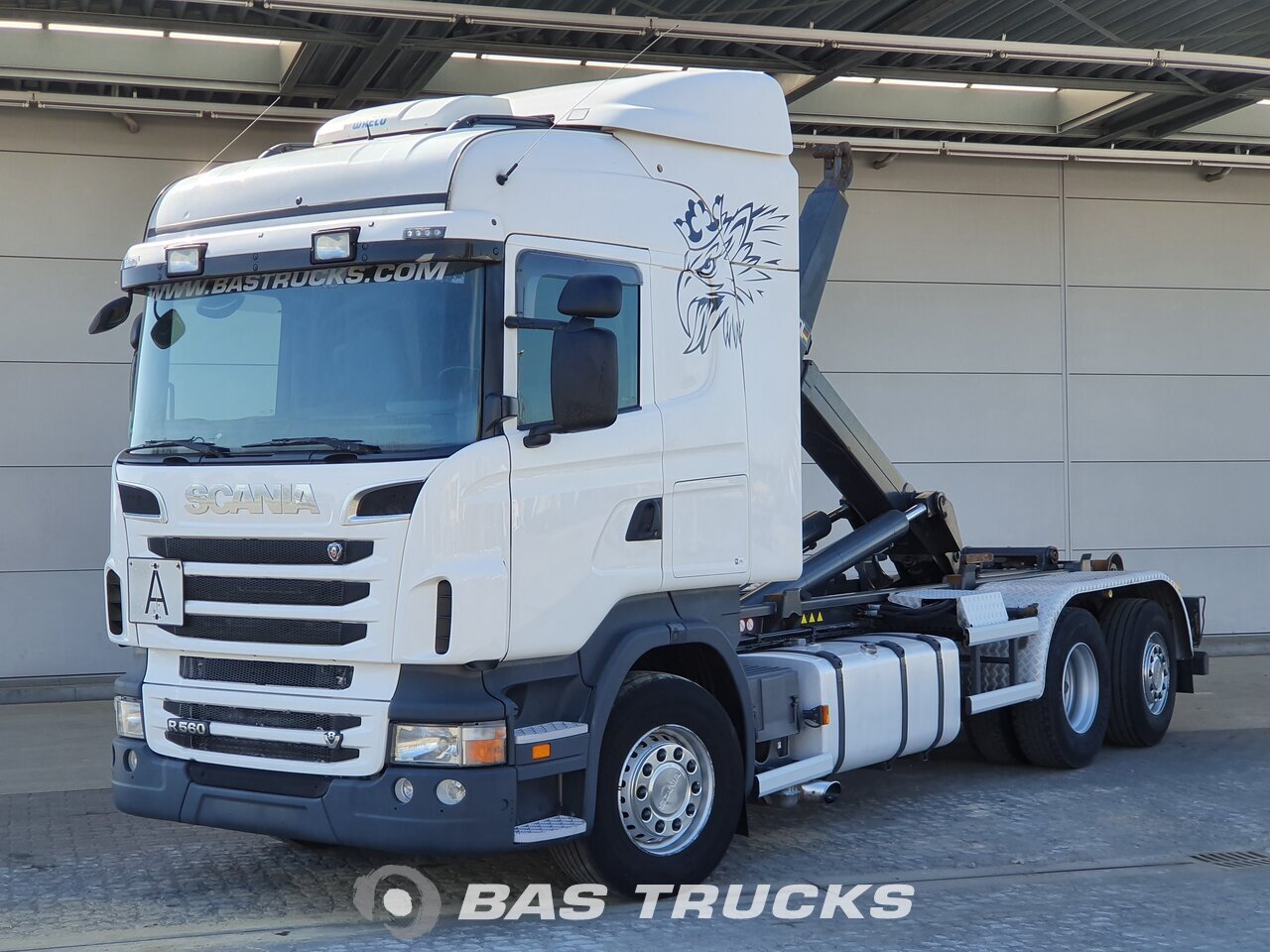 Scania R 560 2012 شاحنات نظام حاويات Bas Trucks