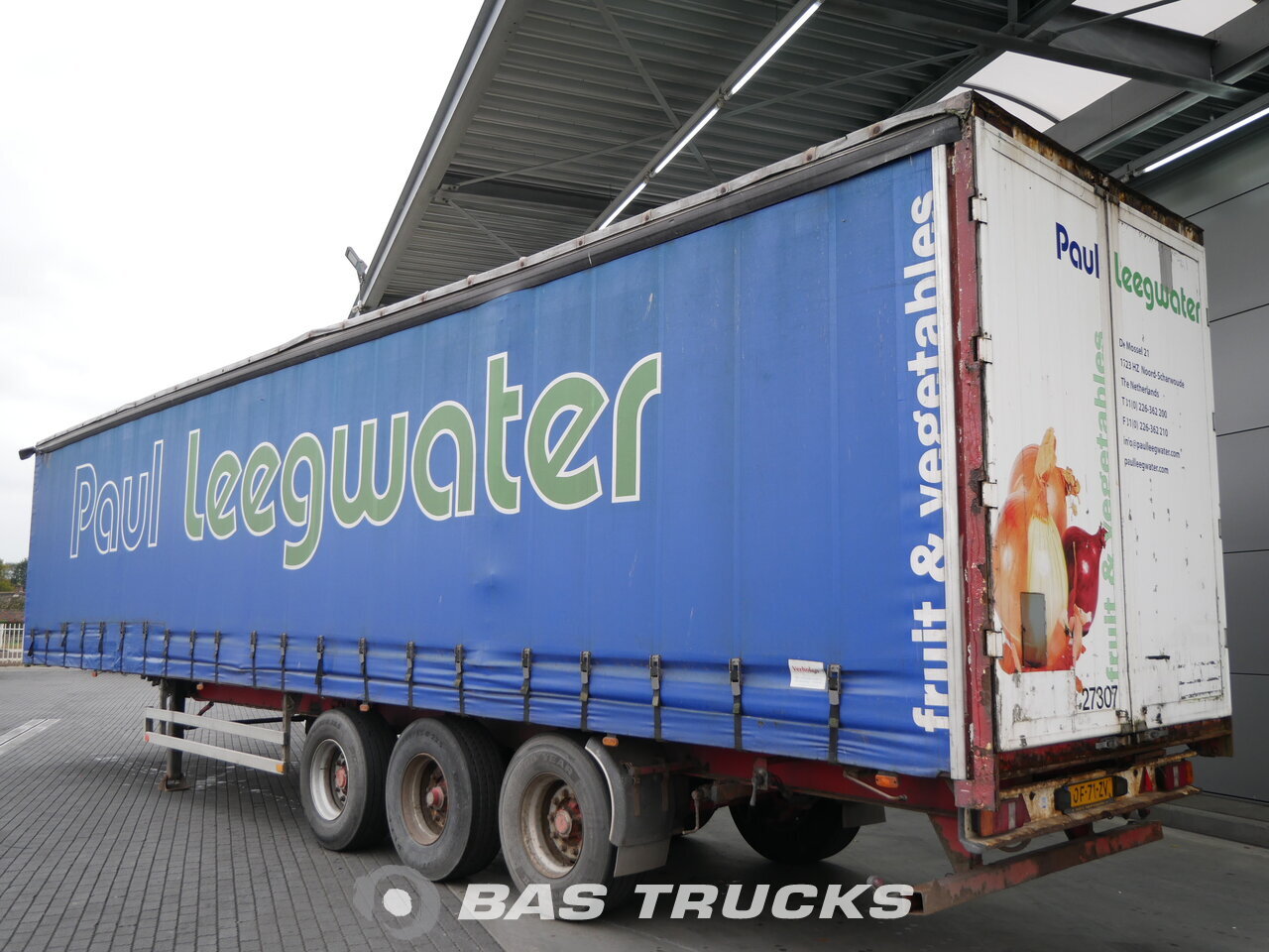 Burg Curtainsides Semi Trailer 1999 Bas World