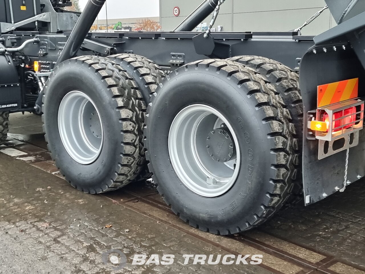 Volvo FMX 500 8X4 VEB+ Big-Axle Euro 5 Theam-16.5m-Förderband