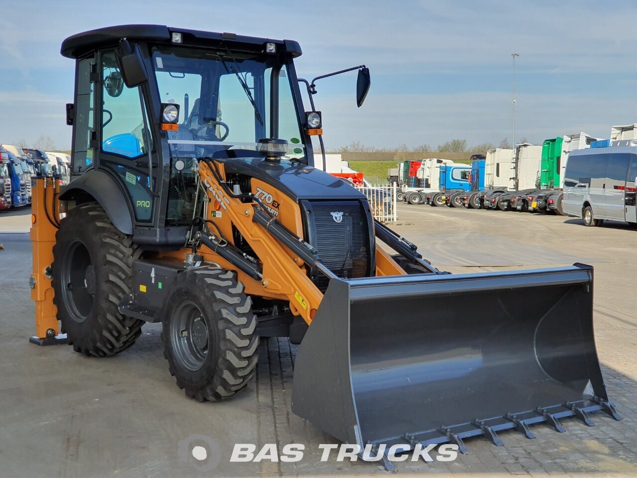 Case 770 EX Magnum 2020 Backhoe loader BAS Trucks