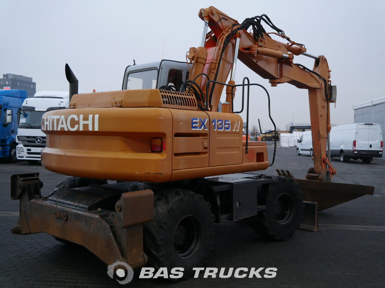 Hitachi EX 135 W Construction equipment Euro norm 0 €17950 - BAS Trucks