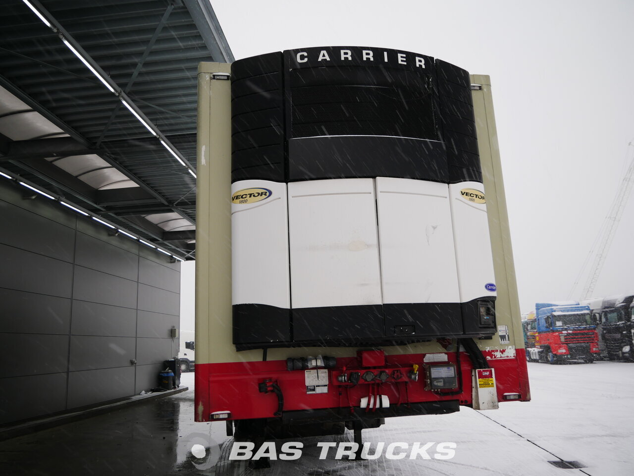 photo of Used Semi-trailer Heiwo HZO 39 Lift+Lenkachse Piek Carrier Vector  1800