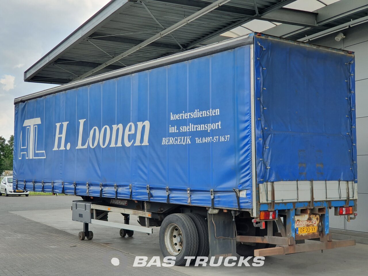 Netam Fruehauf City Steering Axle Hardwood Floor 03 1999 Bas Trucks