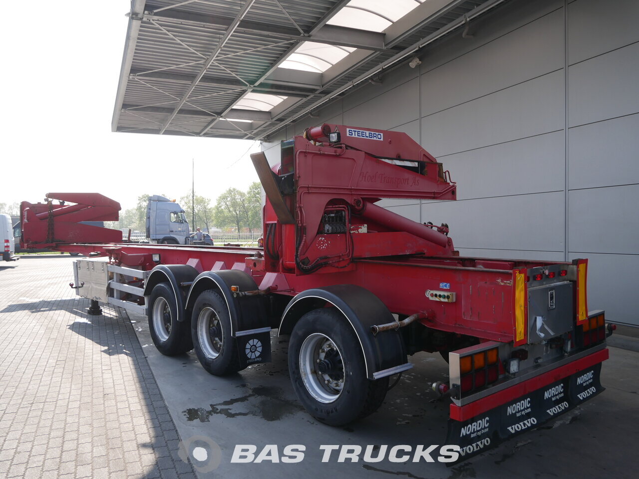 photo of Used Semi-trailer SteelBro Sideloader Liftachse Lenkachse SBSS343F Axels 1999