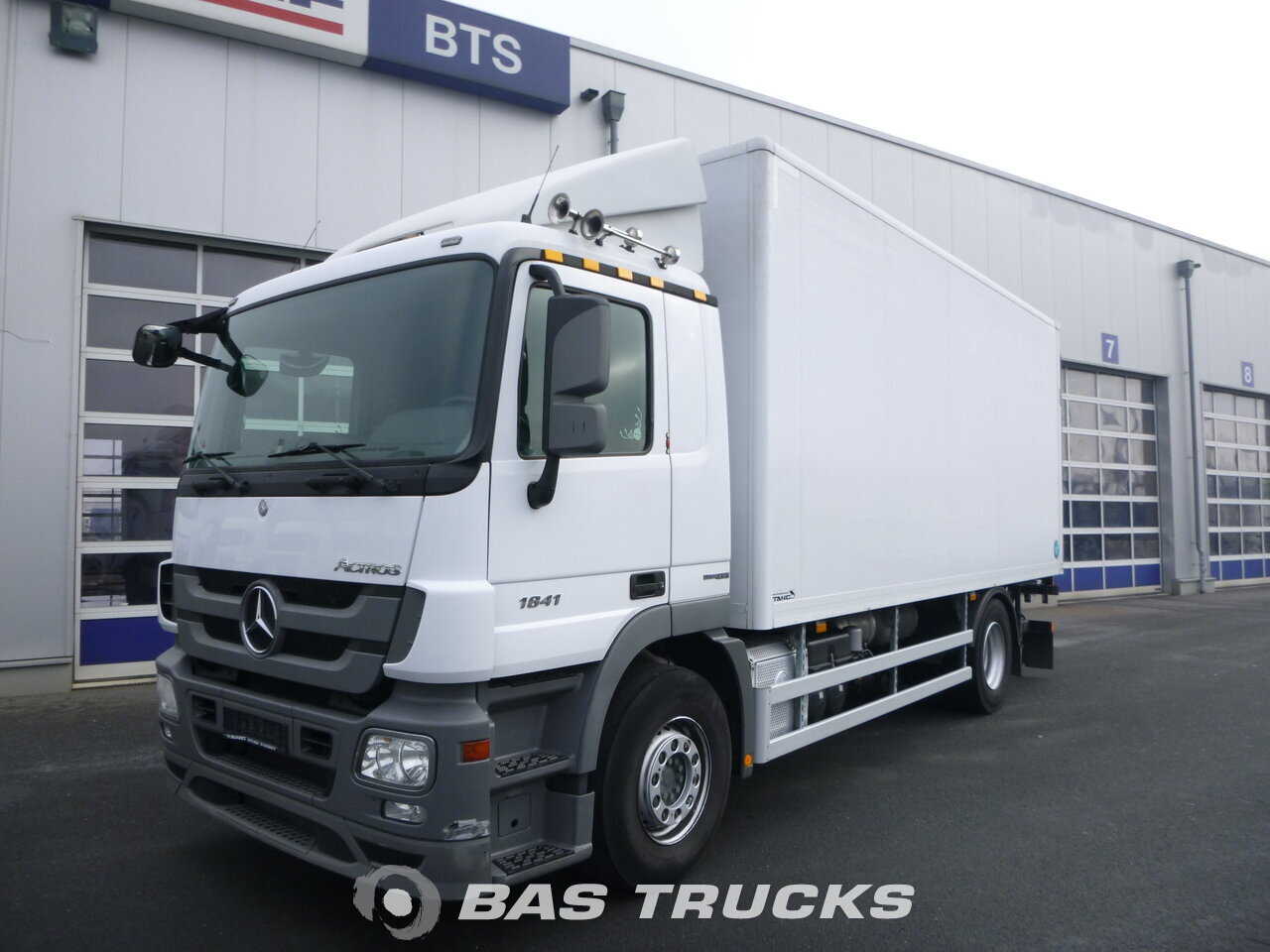 Mercedes Actros 1841 L Dortmund De 12 Closed Truck Bas Trucks